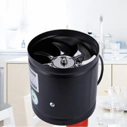 Inline Extractor Fan Diameter 150 mm Pipe Fan Axial Fan 780 m³/H Exhaust Air Supply Air Pipe Fan for Bathroom, Toilet, Kitchen