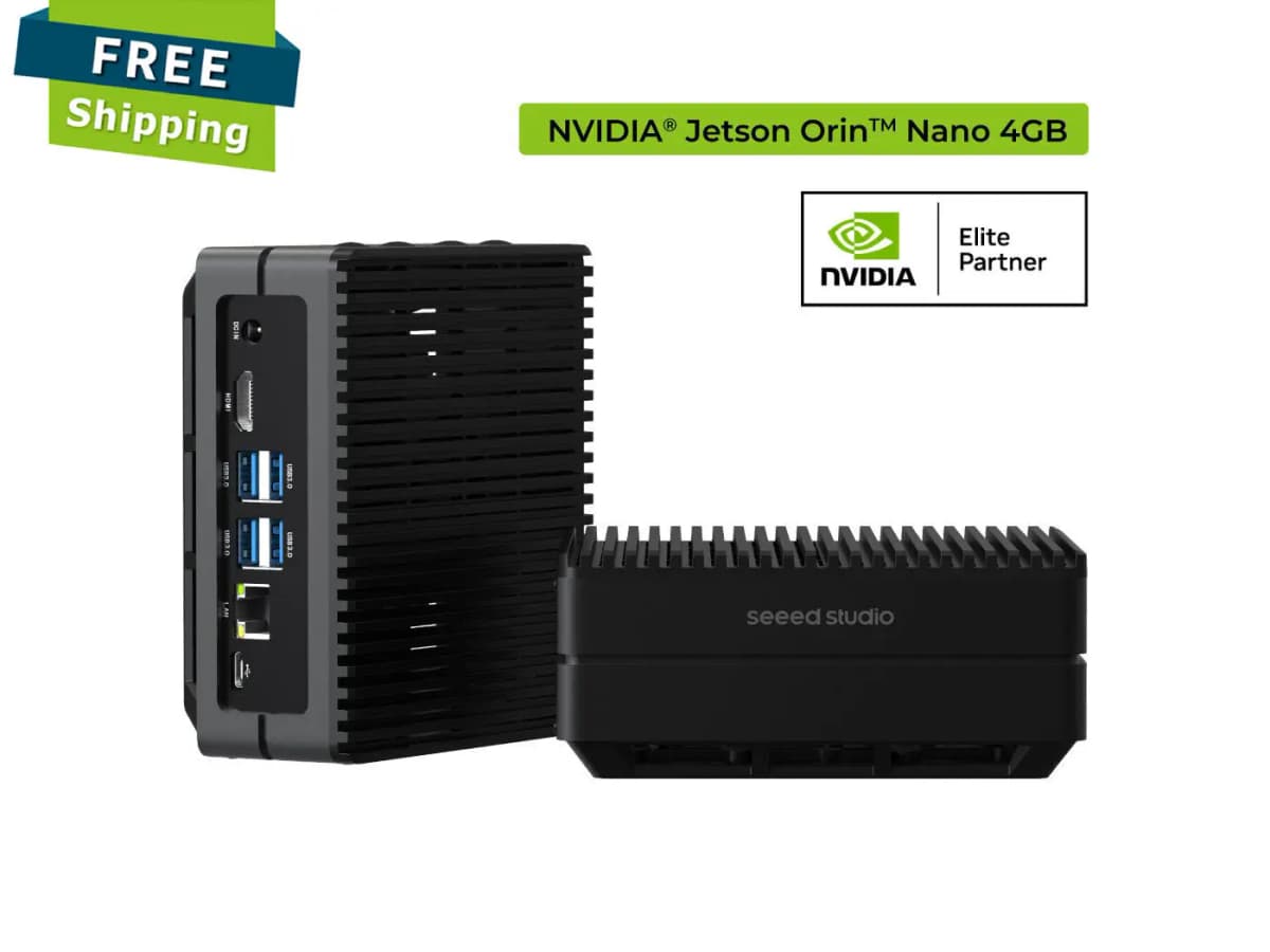 NVIDIA Jetson Orin Nano 4GB reComputer J3010, Edge AI Computer with 20 TOPS, pre-built Jetpack 5.1.1