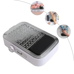 Nail Vacuum Cleaner with Filter Dust Suction 80W for Nail Salon and Home 4000RPM Silent Vacuum Cleaner for Nail Art