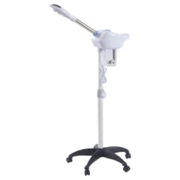 Professional Cosmetic Portable Facial Steamer with Wheels 360° Nozzle Adjustable Height for Beauty Salons Spa