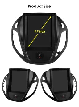 9.7" Hizpo Android13 Autoradio for Ford Tourneo Transit 2012 - 2023 Tesla Style Multimedia GPS RDS DSP 4G Carplay UI7862 360CAM