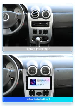 360Camera 2Din Android 13 Car Radio For Renault Logan Sandero/Lada Largus Car Multimedia GPS Carplay Intelligent autoradio SWC