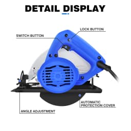Electric Circular Saw 1200W Power Board Cutting Machine Woods working Power Tools For Logs Cutting