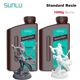 SUNLU Standard Resin 2KG 1KG / Bottle 405nm UV Resin For LCD 3D Printer Material For Printing Good Precision Free Shipping