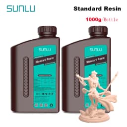 SUNLU Standard Resin 2KG 1KG / Bottle 405nm UV Resin For LCD 3D Printer Material For Printing Good Precision Free Shipping