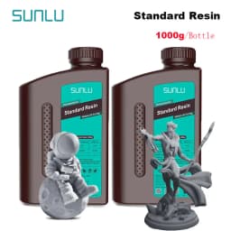 SUNLU Standard Resin 2KG 1KG / Bottle 405nm UV Resin For LCD 3D Printer Material For Printing Good Precision Free Shipping