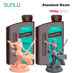 SUNLU Standard Resin 2KG 1KG / Bottle 405nm UV Resin For LCD 3D Printer Material For Printing Good Precision Free Shipping