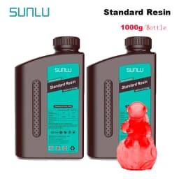SUNLU Standard Resin 2KG 1KG / Bottle 405nm UV Resin For LCD 3D Printer Material For Printing Good Precision Free Shipping