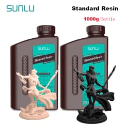 SUNLU Standard Resin 2KG 1KG / Bottle 405nm UV Resin For LCD 3D Printer Material For Printing Good Precision Free Shipping
