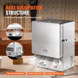 SucceBuy 1500W Electric Melting Furnace Max Temperature 2192℉ Stainless Steel Metal Clay DIY Metal Tempering Glazing on Pottery