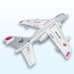 KPQRC 740mm Wingspan EPO 64mm Ducted Fan EDF Jet RC Airplane Fixed Wing KIT