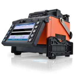 SKYSHL Fusion Splicer with 8PCS Electrodes Auto Focus Core Alignment Optical Fiber Splicing Welding Machine-SS413F-411