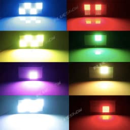 Sunny LED Strobe Light DMX RGB Strobe Light Sound Auto SMD5050 Led Stage Lights Disco Full Color LED FlashLight or Flightcase