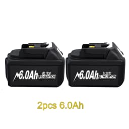Rechargeable 18V 6Ah Lithium Battery for Makita Compatible with BL1830 BL1840 BL1850 BL1890 Replacement Battery for Power Tools