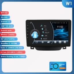 Hizpo 2Din 9inch Android Auto Car Radio for Hyundai i30 Elantra GT 2011- 2017 Navigation GPS DSP RDS BT 4G SWC CarPlay
