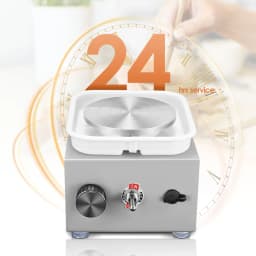 Mini ceramic wheels, Couleeur 2000rpm and 10/6.5cm mini electric pottery machine, ceramic kit with stable and adjustable speed