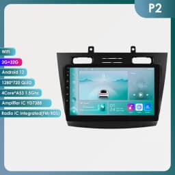 10.1" Hizpo 2Din CarPlay Android Auto Car Radio for Ford Transit Connect Tourneo Connect 2005 - 2014 BT 4G SWC RDS DSP GPS Navi