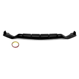 Magickit C63 Style Front Splitter Lip for Mercedes Benz C Class W206 S206 C200 C260 C300 C43 AMG 2022 2023 2024 Glossy Black