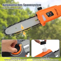 212-286 cm saw electric pole probe, Multi-Angle Pole chainsaw with adjustable saw head, professional branch saw telescope