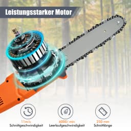 212-286 cm saw electric pole probe, Multi-Angle Pole chainsaw with adjustable saw head, professional branch saw telescope