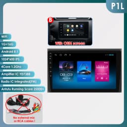 Hizpo 2Din 10.1inch Android Auto Car Radio for Renault Arkana Duster HM 2 2019 - 2021 4G BT CarPlay SWC GPS RDS DSP 360° CAM