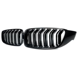 SAIQINGSP CAR Accessories Gloss Black Grill TOOLS For BMW 4 Series F32 F33 F36 F82 F83 2013-2020 420i 428i 430i 435i 440i 418d
