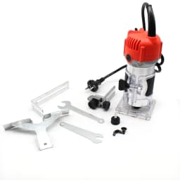 580W Electric Trimmer Router Wood Milling Machine Carpentry Manual Trimming Tools Woodworking Laminate Trimmer