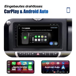 ESSGOO 9" Android 13 Car Stereo Radio Carplay/Android Auto Touchscreen GPS Nav BT RDS For Mercedes Benz Smart Fortwo 451 05-2010