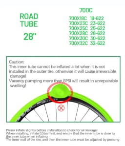 2 pcs CYCLAMI Ultralight Gravel Bike TPU Inner Tube Tire Road MTB 29 French Valve FV 45mm 65mm For 700C 32C 35C 37C 40C 47C