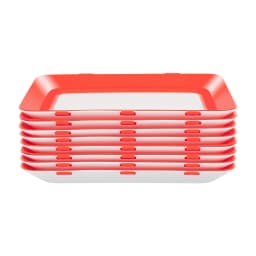 Vacuum Fresh-Keeping Tray Household Kitchen Food Preservation Tray Reusable Meat Dishes Refrigerator Storage Container 8/6/4Pcs