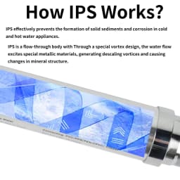 Whole House Water Softener System,Salt Free Descaler System,Big Flow Hard Water Filter Remove Scale and Chlorine For Home Office