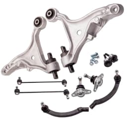 8pcs Front Suspension Track Control Arm Wishbone Kit For Volvo S60 V70 2.4 2.5
