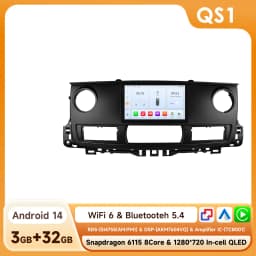 Hizpo 10.1inch Android14 Car Radio for Renault Master 2003 - 2011 RDS DSP GPS Navigation CarPlay BT 4G Snapdragon 6115 Headunit