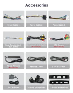 9" Hizpo 2Din Android Auto Car Radio for Hyundai Santa Fe 2 2006 - 2012 RDS DSP GPS Navigation SWC BT 4G CarPlay UI8581 System