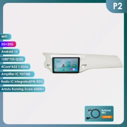 9" Hizpo 2Din Android13 Car Radio for Citroen C3 DS3 2010 - 2016 GPS RDS DSP BT Android Auto CarPlay UI8581 Intelligent System