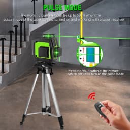 Clubiona 16 lines professional Super powerful Green Beams Laser Level With 1pcs battery and receiver