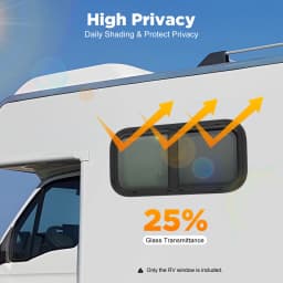 RV Window Caravan Window| Tempered Glass Universal Camper Travel Trailer Sliding Window|27.56*15.75inch