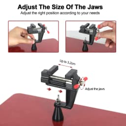 NEWACALOX Magnetic Soldering Third Hand PCB Holder Heat Gun Stand Heavy Duty Welding Workstation Large Base Soldering Station