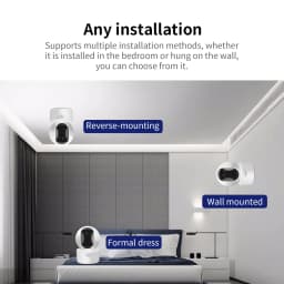 Smart Home Security Camera 8MP 4K Pan Tilt IP Camera 2 Million Pixel AI Automatic Tracking Night Vision Security CCTV Camera