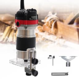 Electrical Hand Trimmer Compact Router Wood Laminator Palm Router Small Light Woodworking Cutting Palmming Tool