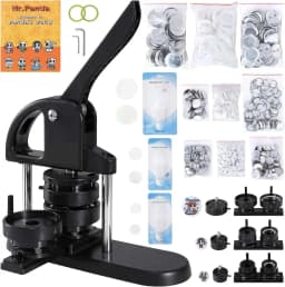 25/32/58mm Badge Maker Machine Manual Press Badge Machine for DIY Making Magnet Refrigerator Badge / Button Pins Art Craft