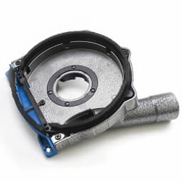 HERZ0 5inch Aluminum Dust Shroud with a Diamond Grinding Cup Wheel of Angle Grinder
