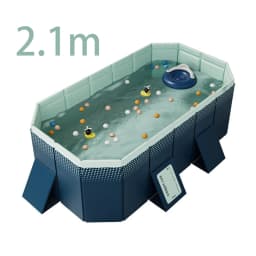 Family Pool Foldable Outdoor Large Swimming Pool Summer Water Party Non-Inflatable Swimming Pool for Outdoor Garden