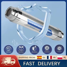 Whole House Salt-Free Water Softener Descaler System Scale Inhibitor Filter Anti Limescale Corrosion Hard Water Treatment 4T/H