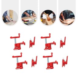 4*wood Gluing Pipe Clamps Clamp Set 3/4" Wood Gluing Pipe Clamp Set, Pipe Clamp Set For Woodworking Fit 3/4" Threaded Pipes