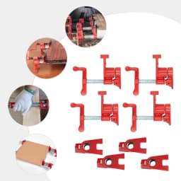 4*wood Gluing Pipe Clamps Clamp Set 3/4" Wood Gluing Pipe Clamp Set, Pipe Clamp Set For Woodworking Fit 3/4" Threaded Pipes