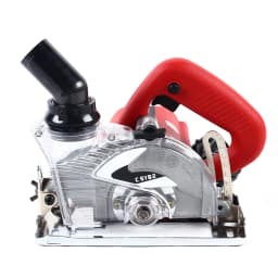 125MM Dust-free Cutter, Marble Cutter, Vacuum Cutting Saw, 1800W, Adjustable Cutting Depth (0-1.61 inches) and Angle (0-45°)