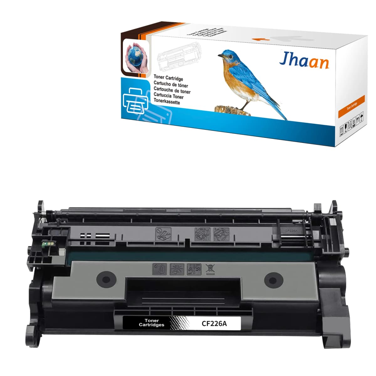 Jhaan 26A 26X Toner Compatible with HP 26X 26A CF226X CF226A for MFP M426fdw M426dw M426fdn, Laserjet Pro M402d M402dn M402n