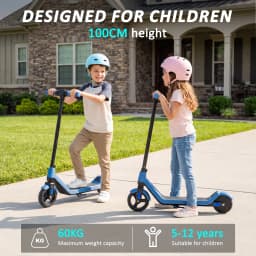 Todimart Electric Children, maximum speed 16 km/h, range 8-10 km, children 6-12 years old, LED screen