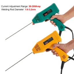 220v - 3000W Handheld Welder, Portable LED Digital Welding Machine Set with Toolbox, 20-200A Current Adjustable,